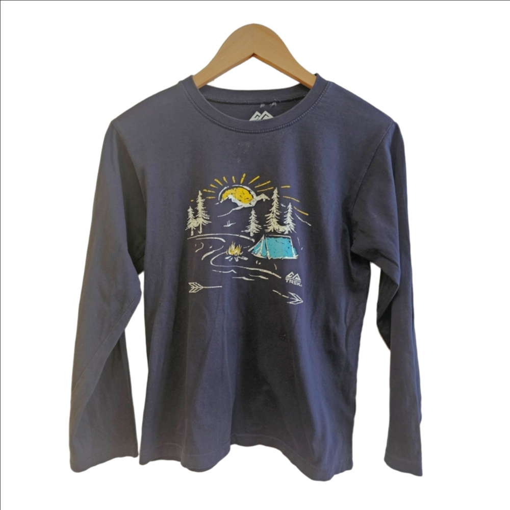 Camping sweatshirt for nature lover, Mountain lover sweater for hiking and campi